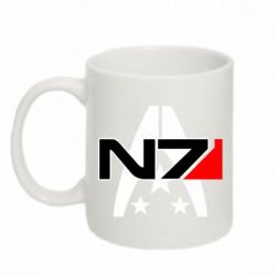 Чашка 320ml Mass Effect logo N7-PrintSalon Чашка 320ml Mass Effect logo N7