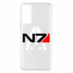 Чехол для Huawei P Smart 2021 Mass Effect logo N7 - PrintSalon