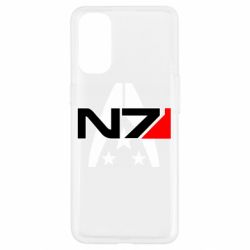 Чехол для Oppo Reno 4 Mass Effect logo N7 - PrintSalon