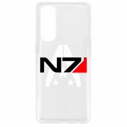Чехол для Oppo Reno 4 Pro Mass Effect logo N7 - PrintSalon