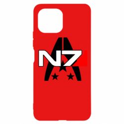 Чехол для Xiaomi Mi11 Lite Mass Effect logo N7 - PrintSalon