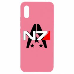 Чехол для Xiaomi Redmi 9a Mass Effect logo N7 - PrintSalon