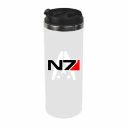 Термокружка Mass Effect logo N7 - PrintSalon