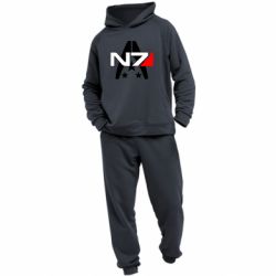 Мужской костюм Mass Effect logo N7 - PrintSalon