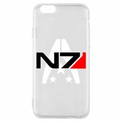 Чехол для iPhone 6/6S Mass Effect logo N7 - PrintSalon