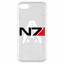 Чехол для iPhone 7 Mass Effect logo N7 - PrintSalon