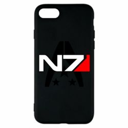 Чехол для iPhone 8 Mass Effect logo N7 - PrintSalon