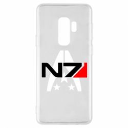 Чехол для Samsung S9+ Mass Effect logo N7 - PrintSalon