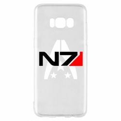Чехол для Samsung S8 Mass Effect logo N7 - PrintSalon