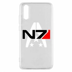 Чехол для Huawei P20 Mass Effect logo N7 - PrintSalon