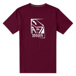 Мужская футболка премиум Mass  effect N7 - PrintSalon