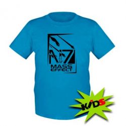 Детская футболка Mass  effect N7 - PrintSalon