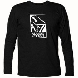 Футболка с длинным рукавом Mass  effect N7