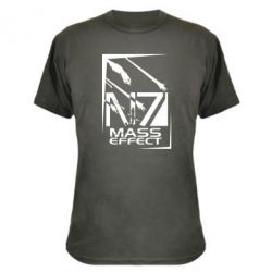 Камуфляжная футболка Mass  effect N7 - PrintSalon
