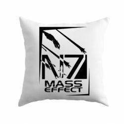 Подушка Mass  effect N7