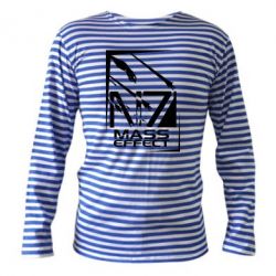 Тельняшка с длинным рукавом Mass  effect N7 - PrintSalon