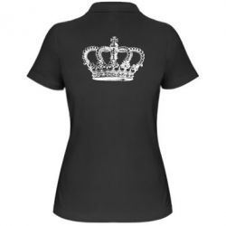 Женское поло Массивная корона - PrintSalon