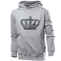 Мужское худи Массивная корона - PrintSalon