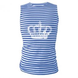 Майка-тельняшка Массивная корона - PrintSalon