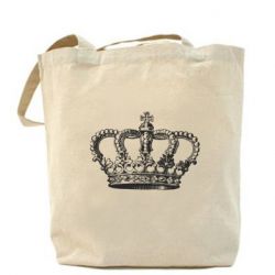 Эко-сумка Массивная корона - PrintSalon