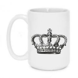 Чашка 420ml Массивная корона - PrintSalon