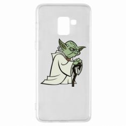 Чехол для Samsung A8+ 2018 Master Yoda - PrintSalon