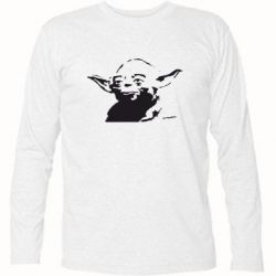 Футболка з довгим рукавом Master Yoda - PrintSalon