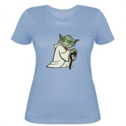 Женская футболка Master Yoda - PrintSalon