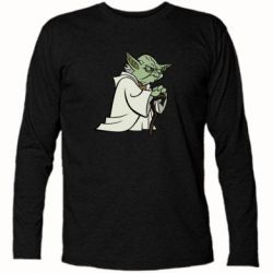 Футболка с длинным рукавом Master Yoda - PrintSalon