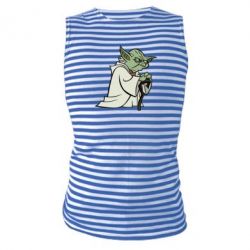 Майка-тельняшка Master Yoda - PrintSalon