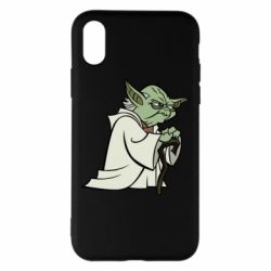 Чехол для iPhone X/Xs Master Yoda - PrintSalon