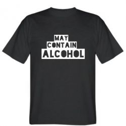 Мужская футболка Stedman May contain alcohol