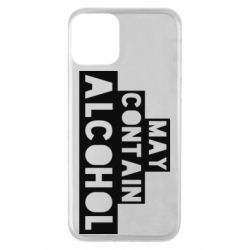 Чехол для iPhone 11 May contain alcohol