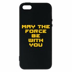 Чехол для iPhone5/5S/SE May the force be with you - PrintSalon