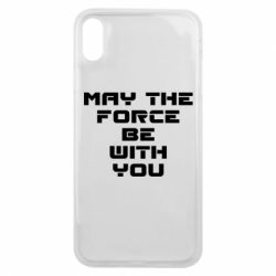 Чехол для iPhone Xs Max May the force be with you - PrintSalon