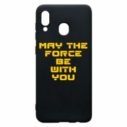 Чехол для Samsung A20 May the force be with you - PrintSalon