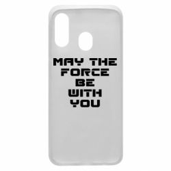 Чехол для Samsung A40 May the force be with you - PrintSalon