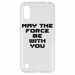 Чехол для Samsung A01/M01 May the force be with you