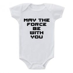 Детский бодик May the force be with you - PrintSalon