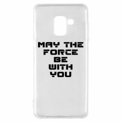 Чехол для Samsung A8 2018 May the force be with you - PrintSalon