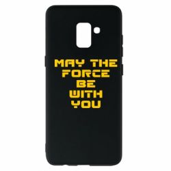 Чехол для Samsung A8+ 2018 May the force be with you - PrintSalon