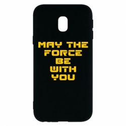 Чехол для Samsung J3 2017 May the force be with you - PrintSalon