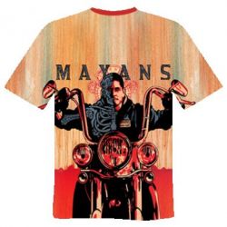 Мужская футболка 3D Mayans M.C - PrintSalon
