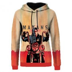 Жіноче 3D худі Mayans M.C-PrintSalon Жіноче 3D худі Mayans M.C