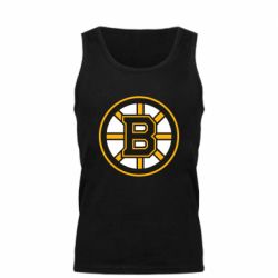 Мужская майка Boston Bruins logo - PrintSalon