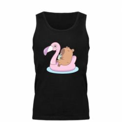 Мужская майка Capybara Chilling - PrintSalon