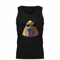 Мужская майка Capybara cool