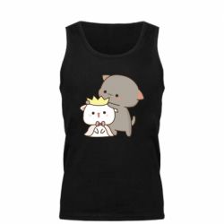 Мужская майка Чиби котики - PrintSalon