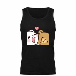 Мужская майка Чиби мишки - PrintSalon