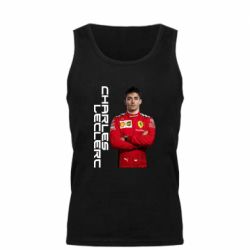 Мужская майка F1 Charles Leclerc - PrintSalon